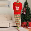 Christmas Parent Child Family Set Home Furnishings Christmas Pajamas Two Piece Set