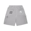 Li Ning Phil Hackett Artist Limited Edition Sports Minimalist Solid Color Casual Shorts Men shorts Geological-Gray AKSV137-2