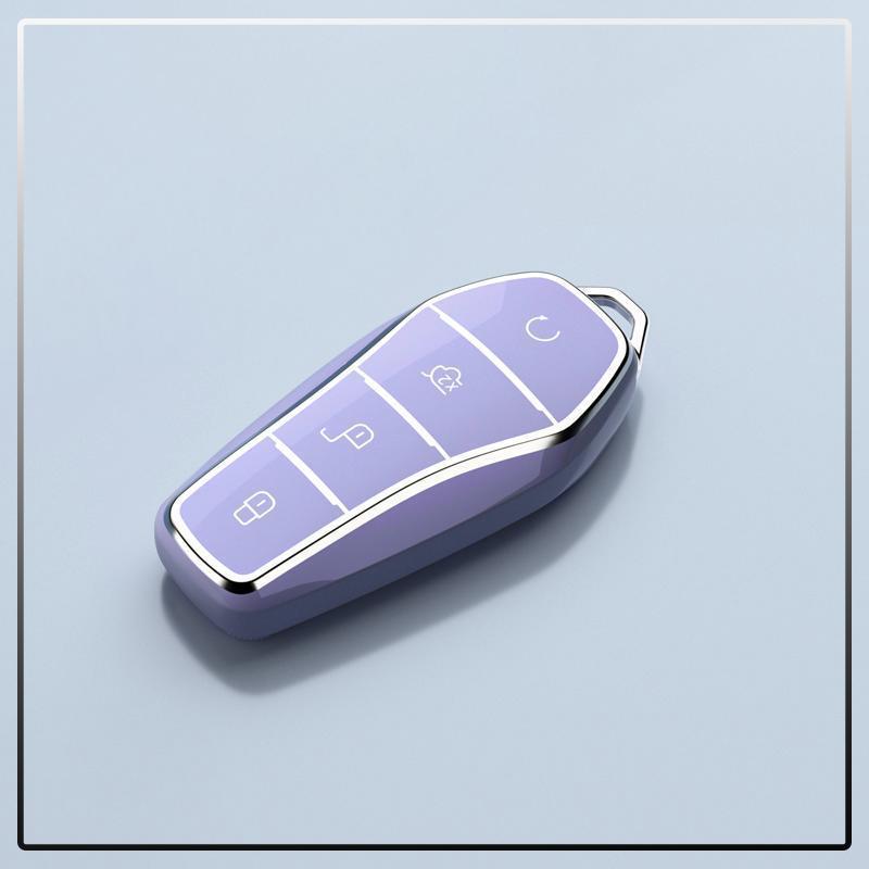 BYD Han EV Key Case: Premium Protective Shell with Pendant Chain BYD Han