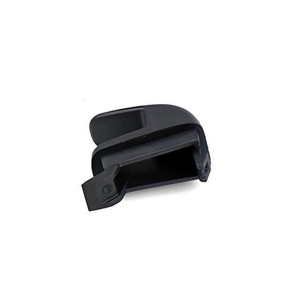 1pc Black Plastic Clothes Hook for Partition and B-Pillar Curtain, Compatible with Mercedes-Benz.