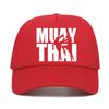Muay Thai Fighters Gym Cool Baseball Cap Ourdoor Casual Adjustable Mesh Trucker Hat Summer Breathable Sun Snapback Hats