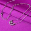 Star Spirit Korean Style Silver Plated Moon & Star Clavicle Necklace - Women's Fashion Accessory
