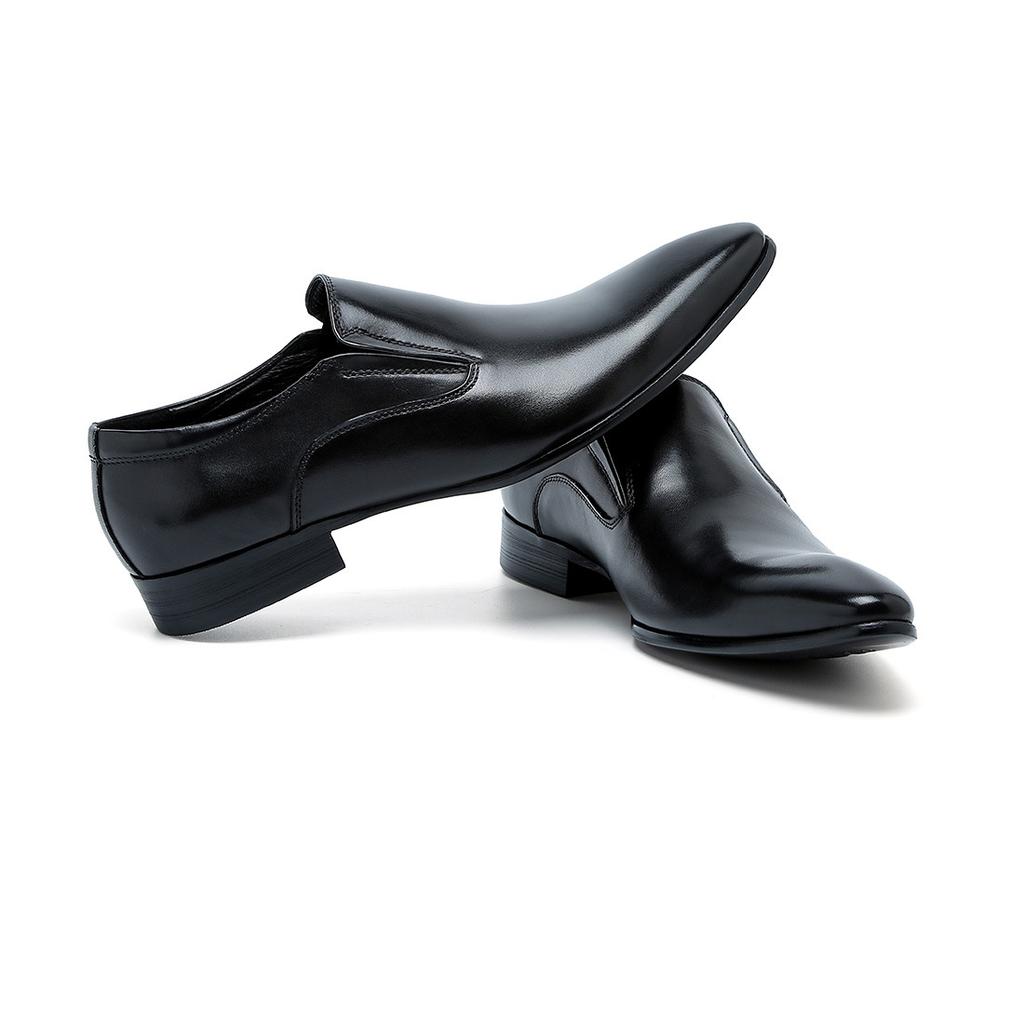 Leather Dress Business Casual Leather Shoes Men'S First Layer Cowhide Breathable Fashion Pointed Wedding Shoes