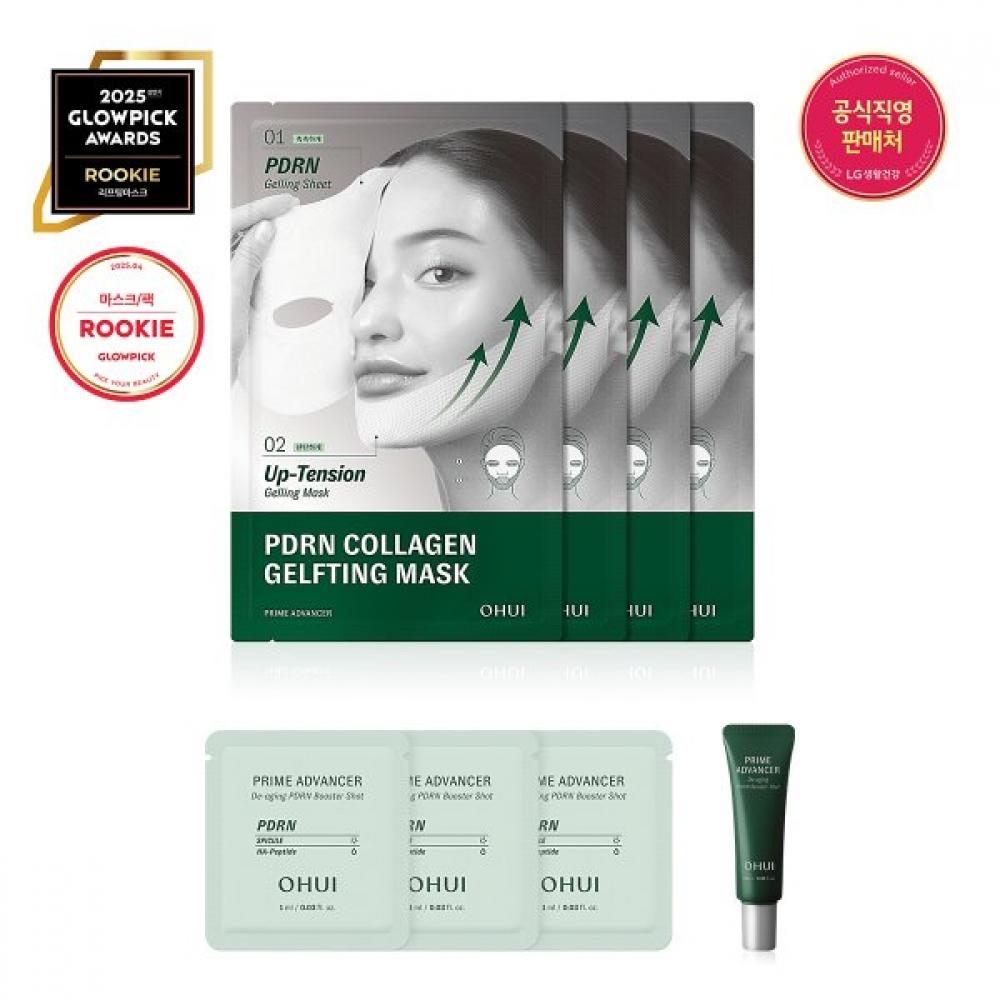 

Набор масок-патчей Ohui PDRN Collagen Gelfitting Mask 4 шт. Single option