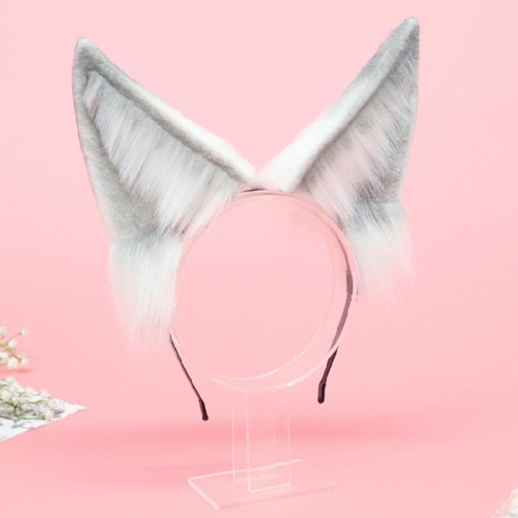 Fashion Foxes Ear Plush Headband Costume Headpiece Adjustable Cosplay Accessory For Party Outfits And Everyday Wear