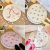 Internet Famous Style Living Room Round Floor Mat Lovely Cartoon Bedroom Decoration Non Slip Carpet Home Leisure Rug
