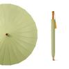 Nanjiao Retro Wooden Handle 24-Rib Windproof Long Umbrella