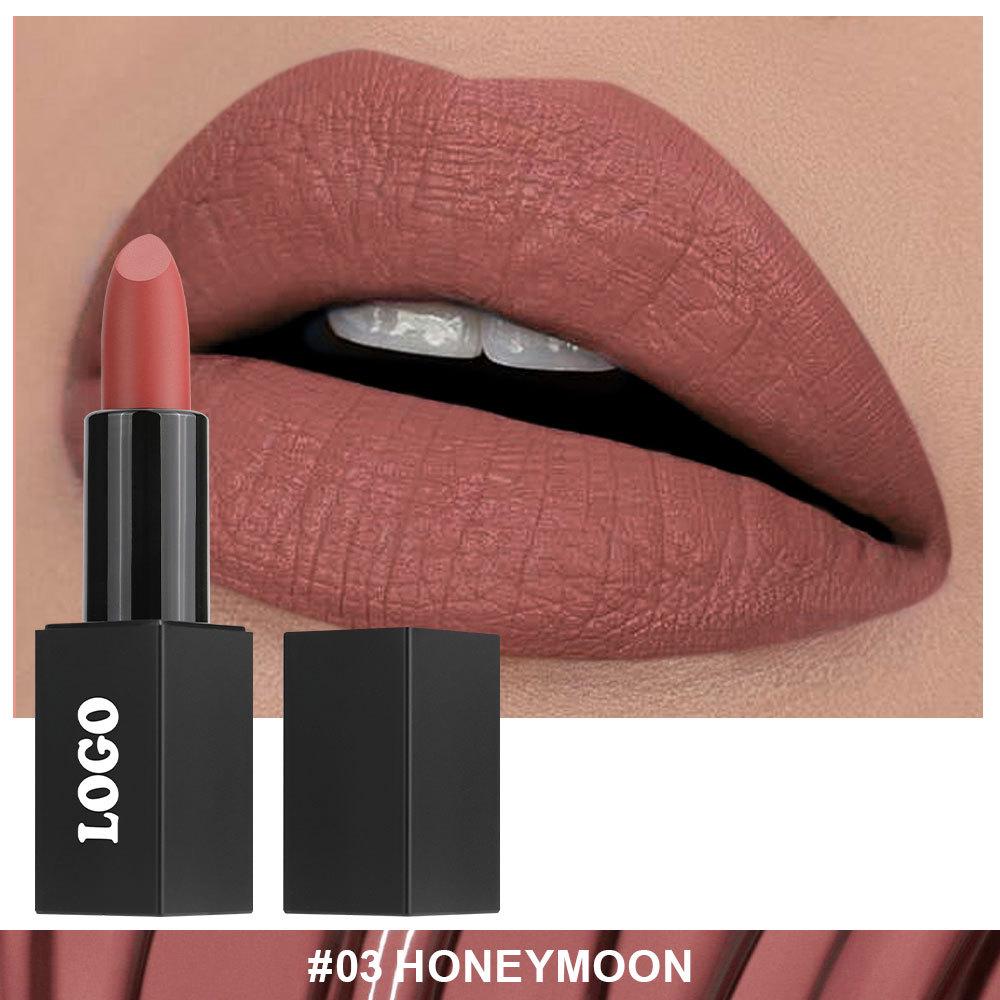 Matte Long-Lasting Non-Stick Lipstick for Cross-Border Beauty
