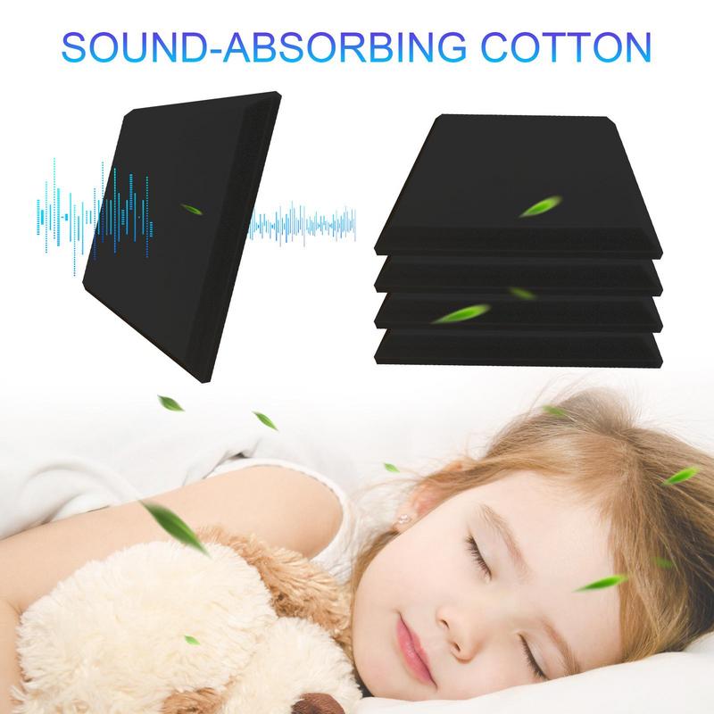 Sound-absorbing Cotton Sound Proof Foam Panels For Wall Sound Absorbing High Density Foam For Music Room Bedroom KTV