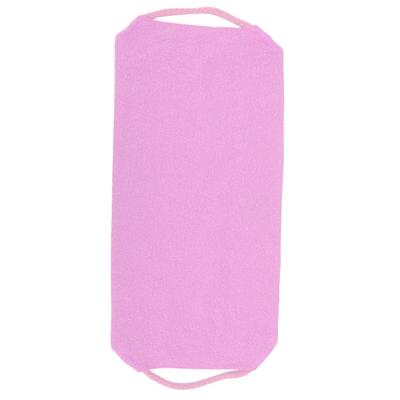 Exfoliační drhnoucí žínka Elastická sprchová tělová drhnoucí čisticí masážní koupelová osuška popruh Růžová