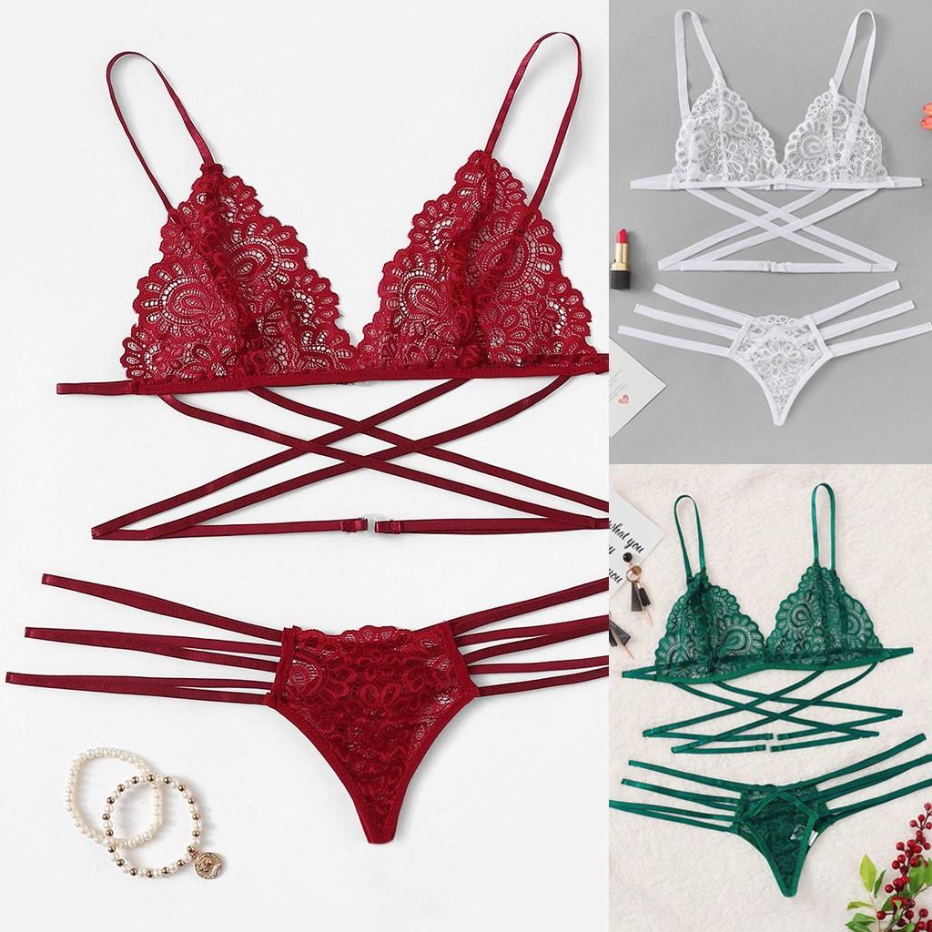 

Новые женщины Сексуальные кружева Нижнее белье Стринги Набор Бодидолл Пижама Бинтаг Бюстгальтер Нижнее белье