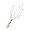 1pcs Random Color Octopus Head Massager Head Massager Scratching Octopus Scalp Tool Pet Massage Head Therapy