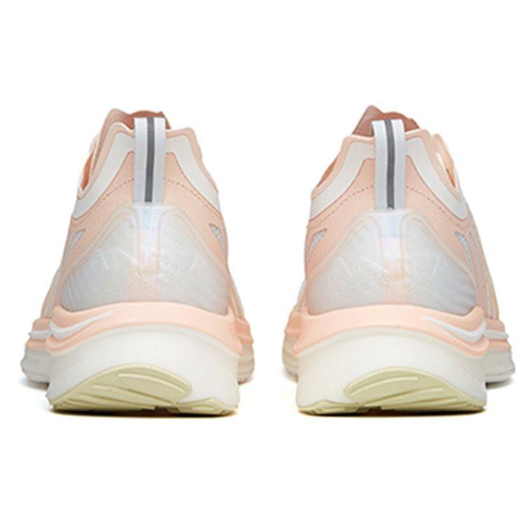 Anta Mach 1.0 Running Series Professional Shock Absorption Non-Slip Wear-Resistant Low-Top Running Shoes Women sneaker White Pink 122135562-2