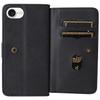 For iPhone 16e Leather Case with 10 Card Holder Phone Cover Stand