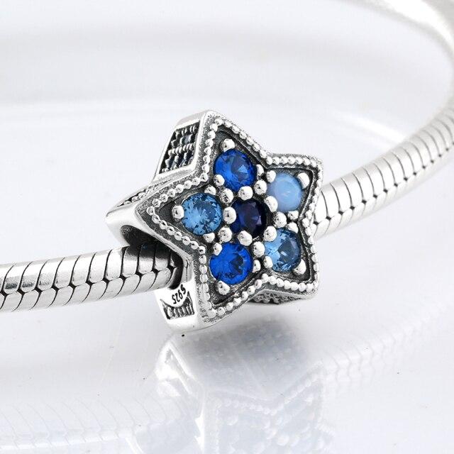 Voguish Stylish Sterling Color Dramatic White Enamel Heart Golden Beads Fit Original Charm Wrist Bracelet Jewelry MakingFashion Charm