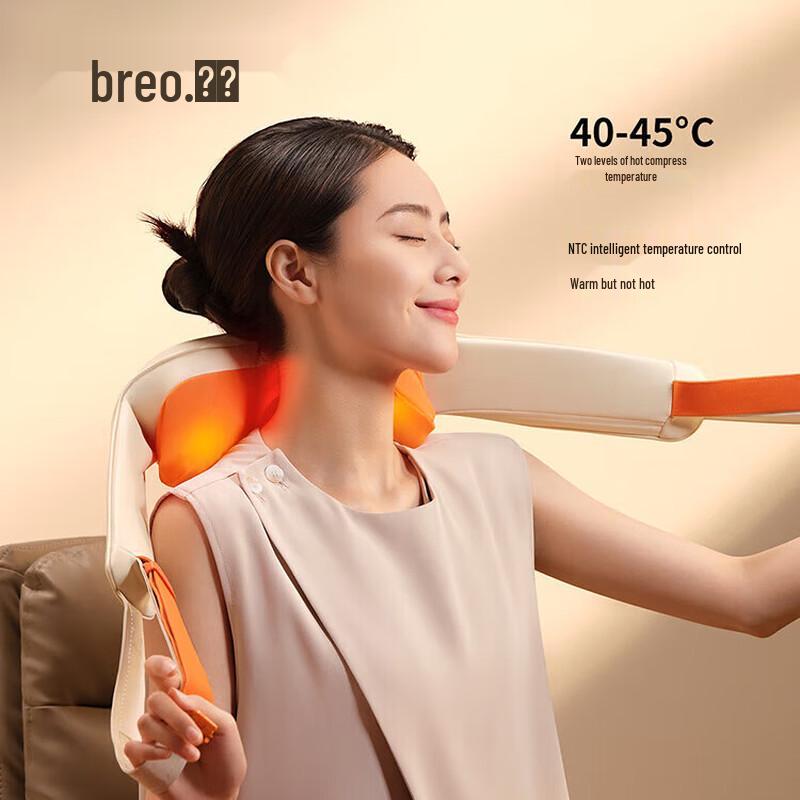 Breo N6 Mini Golden Pusher Hand Neck and Shoulder Massager