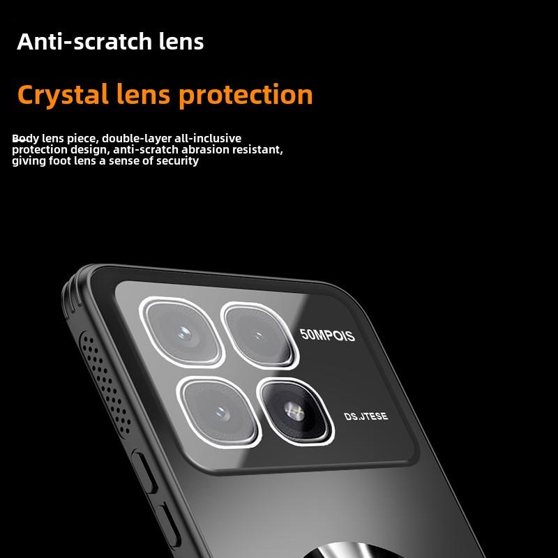Protective Phone Cover with Magnetic Absorption and Heat Dissipation, Redmi K70, K70e, K70pro, New Design
