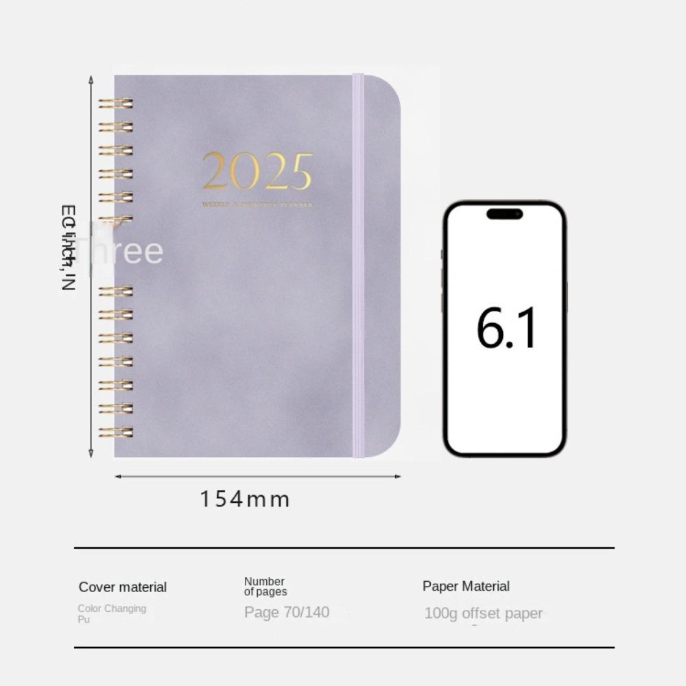 Calendar Schedules Notebooks Hard Cover Journal Daily Planner Notepad Weekly Planner  Activities