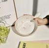 Affascinante Set di Ciotola e Piatto in Ceramica con Fiocco - Stoviglie Carine per Yogurt e Noodles Istantanei