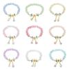Unique Women Bracelet Colorful Flower Bracelet Elastic Bracelet Party Jewelry