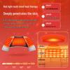 Heated Shoulder and Neck Massager Shawl with Red Light Therapy for Middle-aged and Elderly