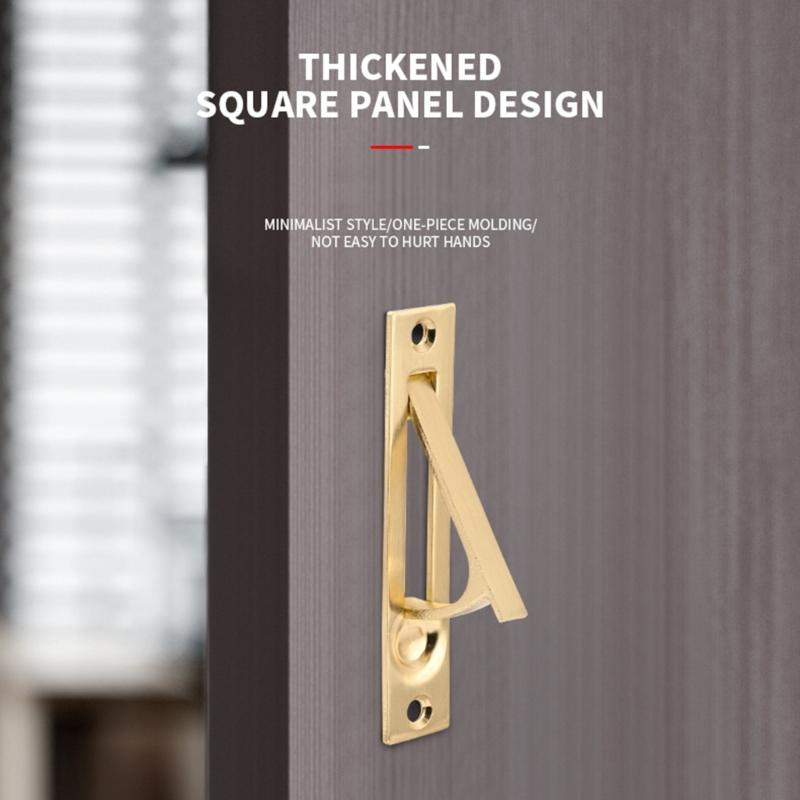 Cabinets Door Pulls Zincs Alloys Casting Auto Stick Handles Hide Required Contemporary for Closet Organizers