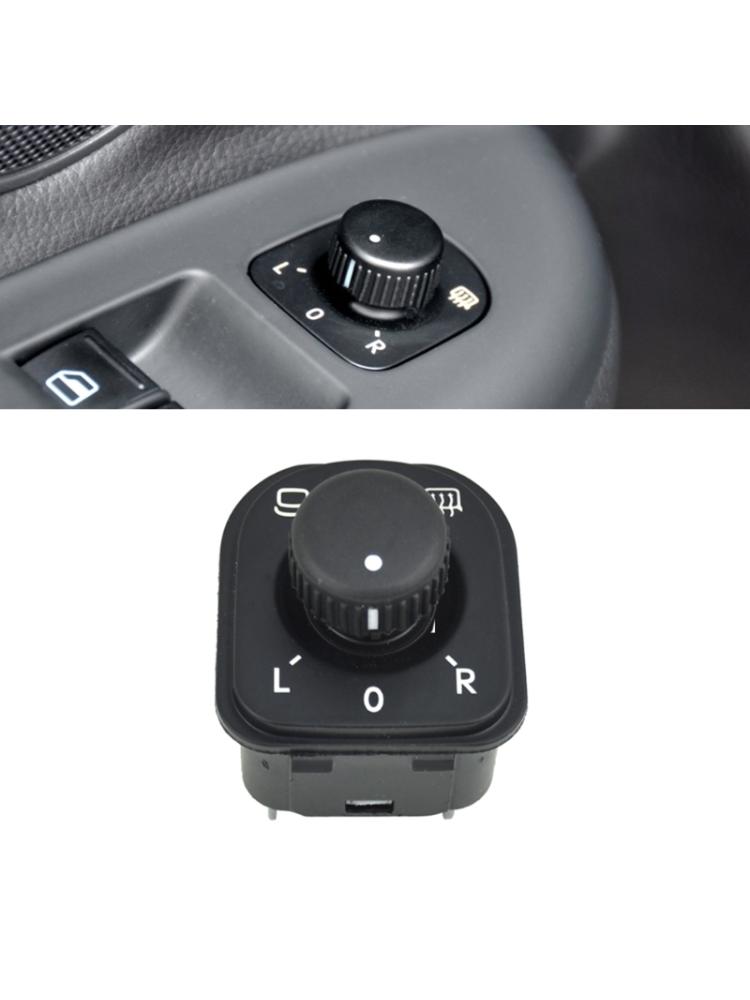 Seitenspiegelschalter 1K0959565J Für MK5 Golf MK5/6 B6 Einstellknopf Spiegelbedienungsschalter
