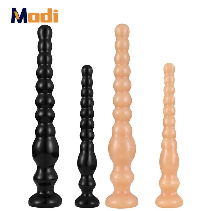 MoDi Sex Spielzeug Dildo Anal Lange Perlen Saugnapf Großen Butt Plug Dilatator Prostata-massagegerät Ehemann Erotische Waren Für Erwachsene Männer frauen Homosexuell
