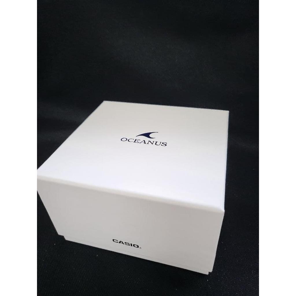 Used CASIO OCEANUS Watch Genuine Box Empty Box