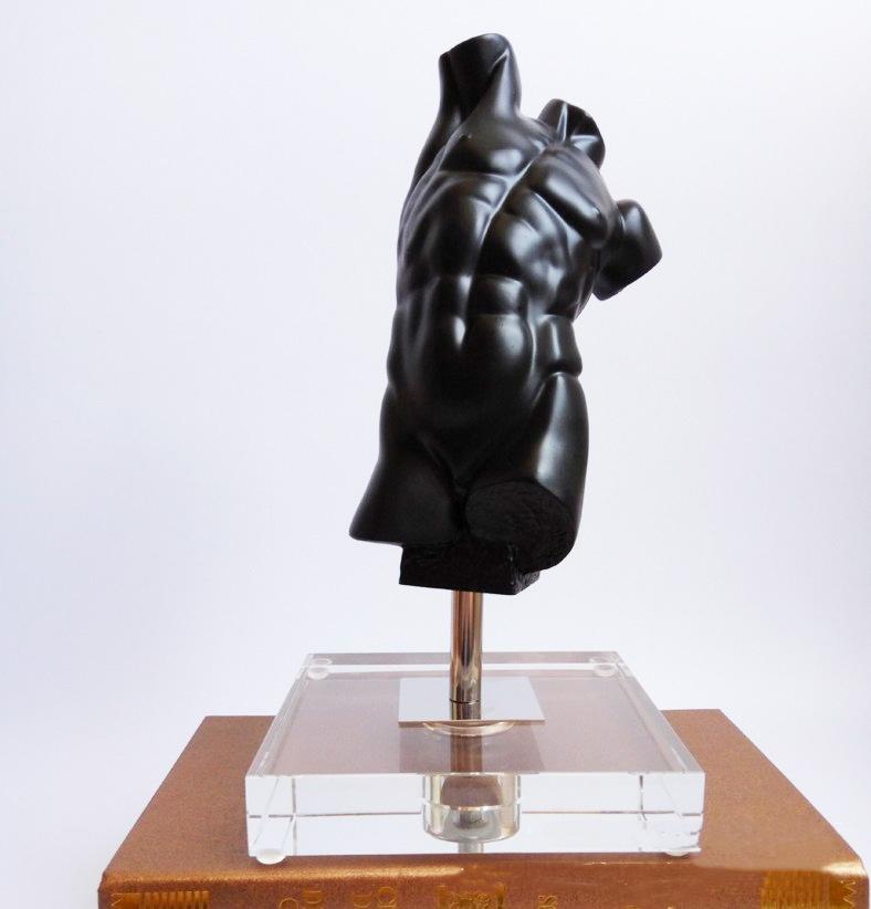 Abstract Figure Sculpture David Brokeback Male Nudity Resin Handicraft Decorative Figurines Home Decoration Accessories