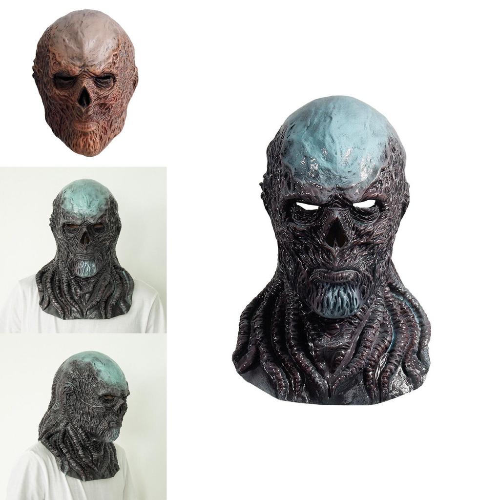 Stranger Things Sezon 4 Maska Vecny Przerażający Lateksowa Rekwizyt do Halloween Cosplay