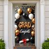 Grad Party Banner Golden Star Ornament Congrats Grad Banner Graduation Banner Graduation Themed Graduation Display