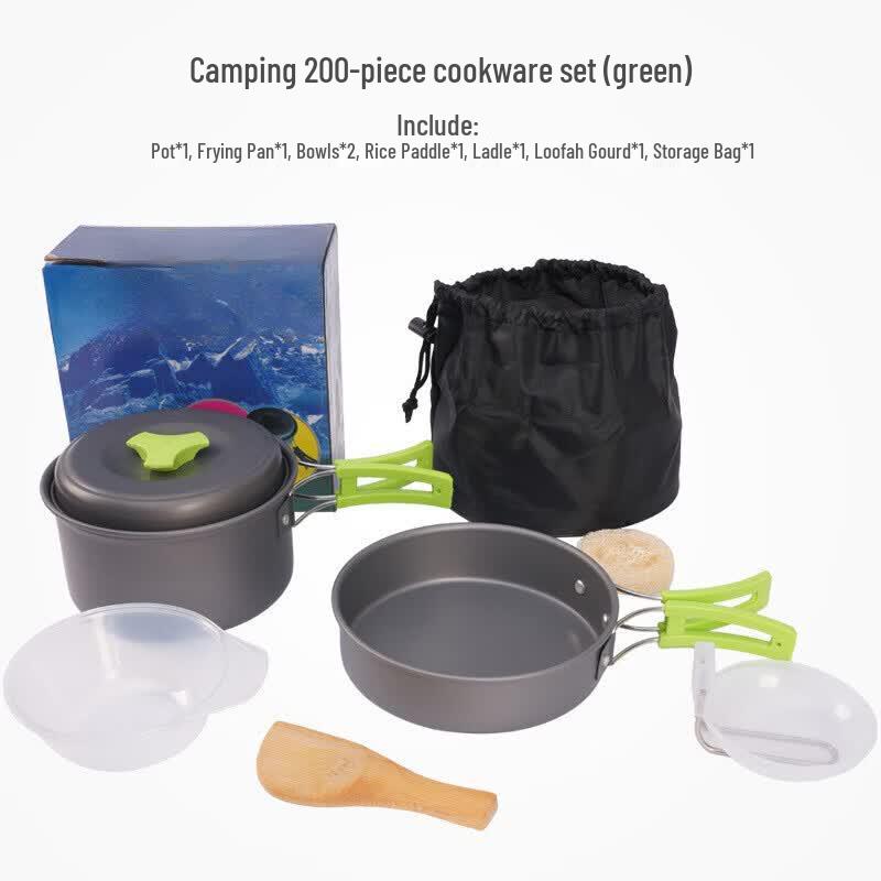 Gongziyu Outdoor Camping Cookware Set with Stove