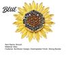 Flower Accessory Brooch Pin Large Sunflower Design Lapel Pin