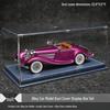 1/24 Mercedes-Benz 500K Modellauto aus Legierung mit Ton und Licht: Klassisches Retro-Ornament zum Zurückziehen, Geschenkbox zum Mittherbstfest