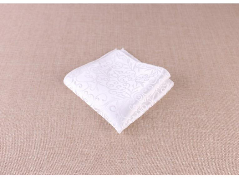 Men's Pocket Square: Customizable Logo Pattern Handkerchief for Gentleman, Evening Accessories