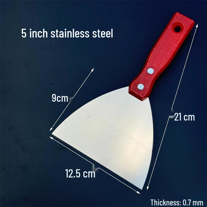 Stainless Steel Rosewood Handle Putty Knife and Scraper Tool