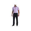 Under Armour Rush Series Bonded Golf Slim Fit Polo Shirt Men tops Light-Purple 1366253-532