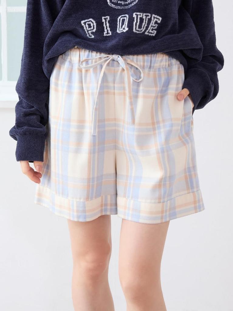 Gelato Pique Trendy Check Shorts PWFP254293BLUF