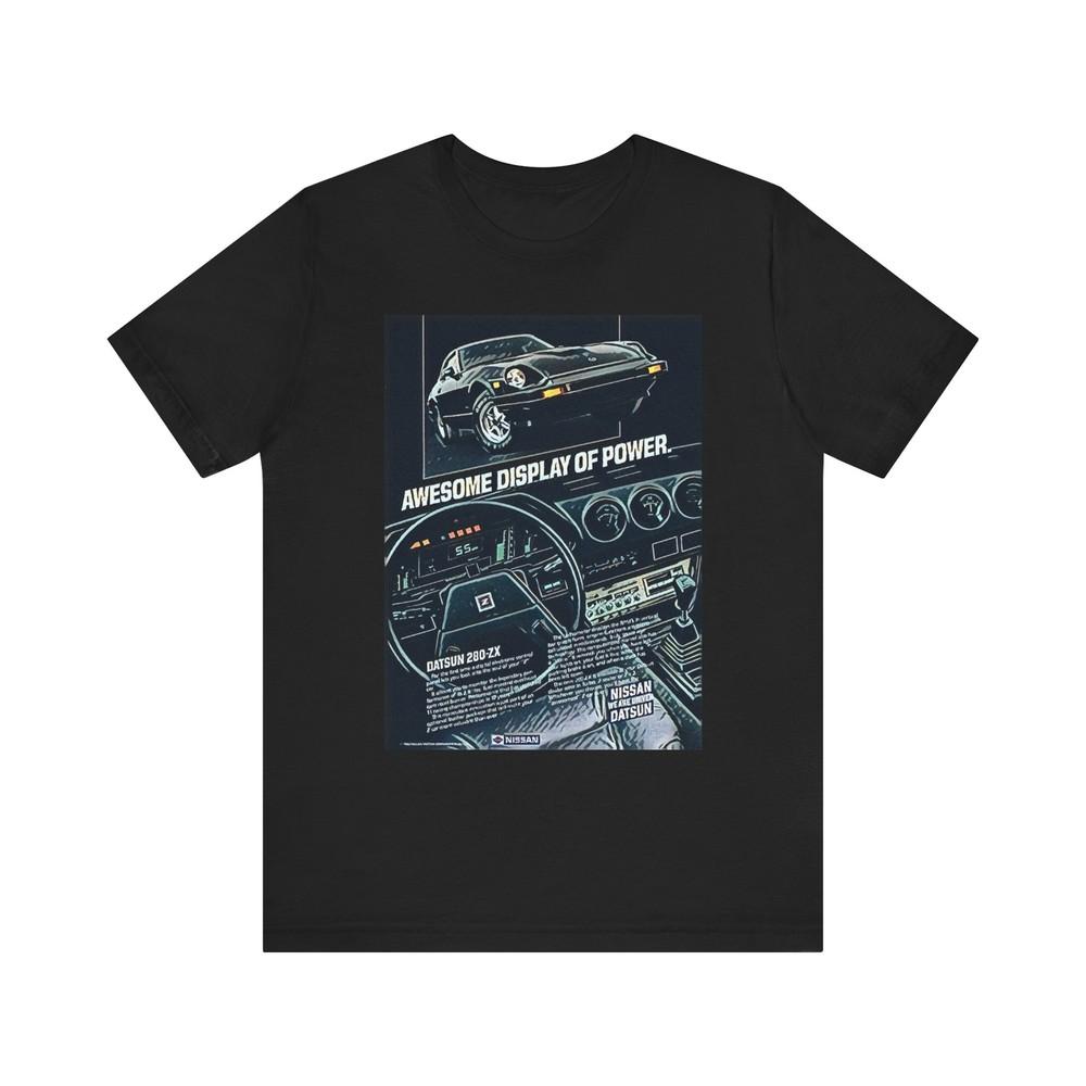 

Nissan Datsun 280-ZX Retro Graphic Print Unisex Jersey Short Sleeve Tee Shirt S