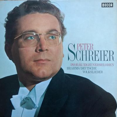 LP-skiva ANTONÍN DVOŘÁK / JOHANNES BRAHMS, P - Zigeunermelodien / Deutsche Volksli SAD22037 Decca Tyskland Klassisk Begagnad