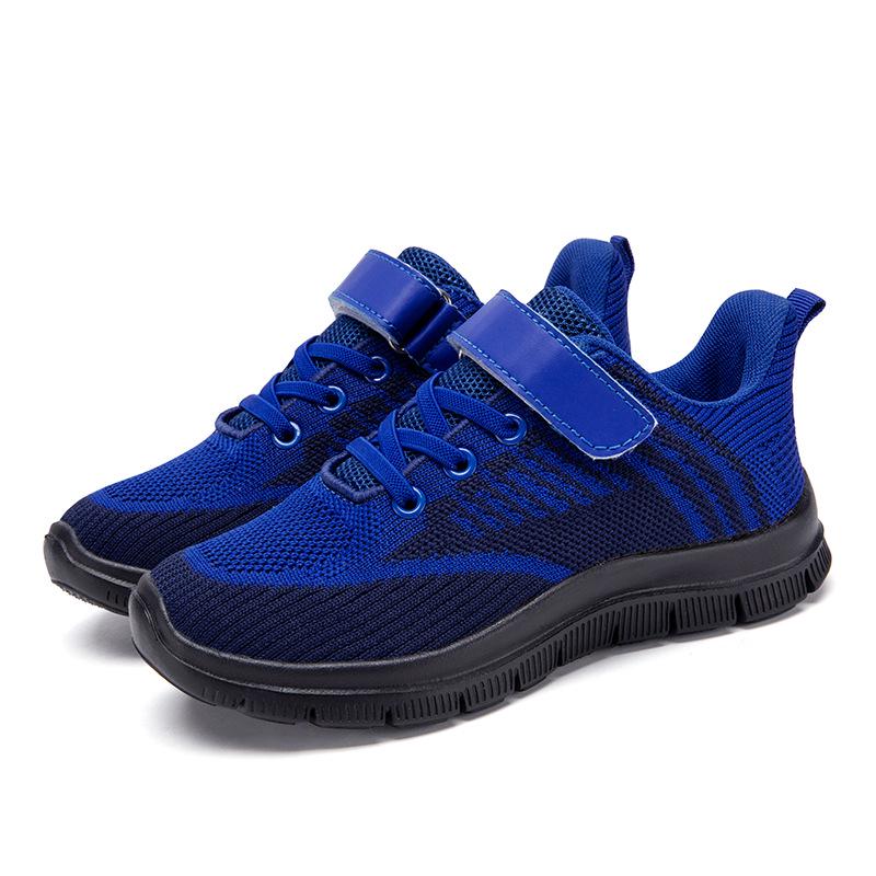 Baskets d'été respirantes en Flyknit colorées pour enfants pour l'école - Tendance et confortables pour garçons et filles