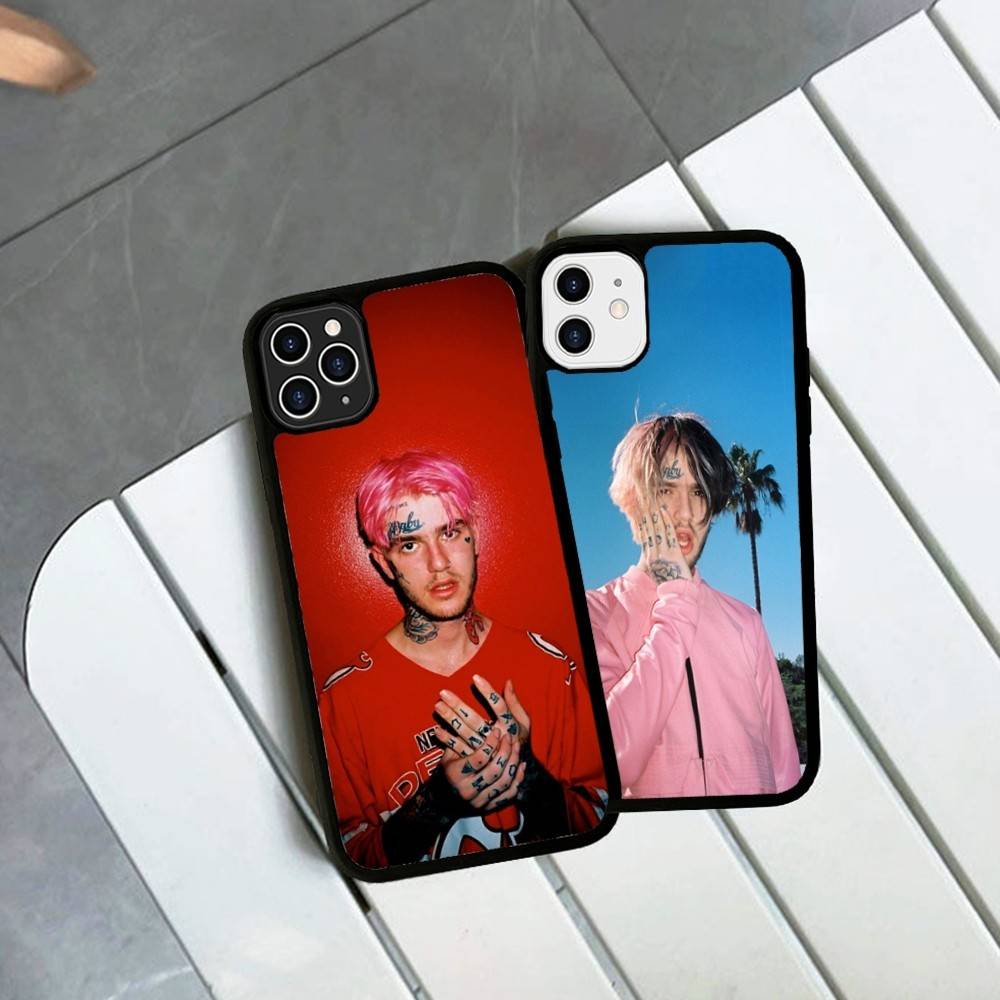 Lil Peep Hellboy Love PC+TPU Phone Case For iPhone 17 16 15 14 13 12 11 Pro Max Plus Kawaii Cartoon Cover