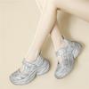 Mesh breathable shoes women's summer non-slip not tired feet show legs long dad shoes versatile platform casual shoes