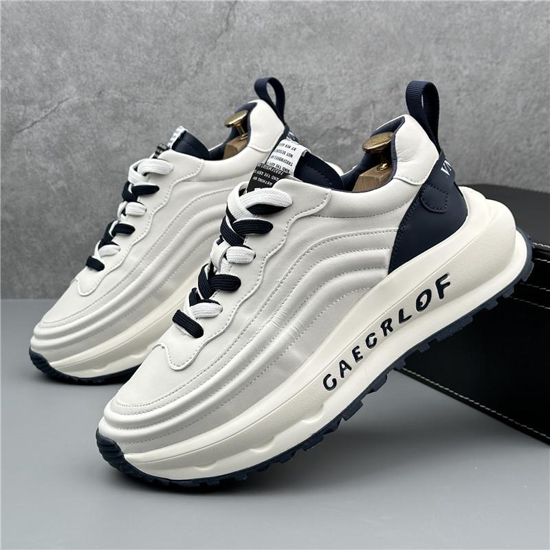 

Модные мужские повседневные туфли Белые мужские кроссовки на платформе Уличная дышащая спортивная обувь Легкие кроссовки для бега Теннисные туфли 38