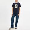 Coach SS25 Letter Print Cotton Crew Neck Short Sleeve T-Shirt Men T-Shirts Navy-Blue CAH84-RF2