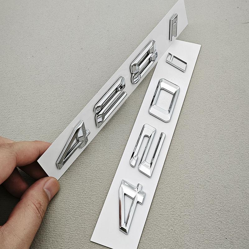 3D Car Letters Logo 428i 420i Badge Rear Trunk Badge Emblem Decals For BMW 4 Series 420i 428i F32 Tail Marking Accessories
