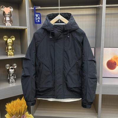Nouvelle Veste d'Hiver, Décontractée pour Homme, Polyvalente, Belle Veste de Travail à Capuche, Haut pour Homme