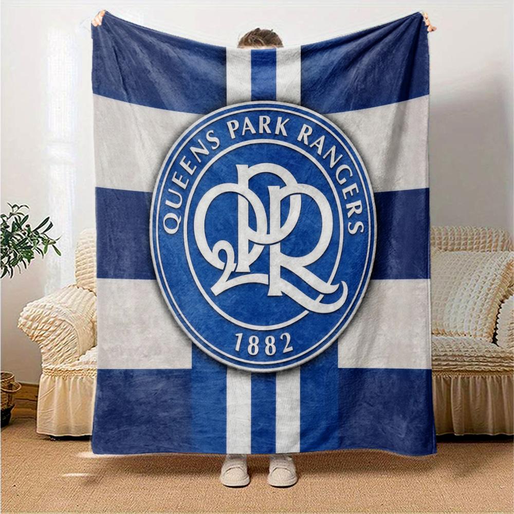 Queens Park Rangers QPR Flannel Blanket, High quality Comfortable for All Seasons, Home Decor, Warmth and Comfort