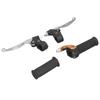 22mm Motorcycles Twist Throttle Grips Brake Levers Set Left Right for 47cc 49cc 2 Stroke Dirt Bike